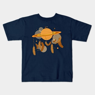 Dreams In Saturn Kids T-Shirt